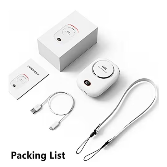 Mini Wearable Hanging Neck Fan - Picture 6 of 9